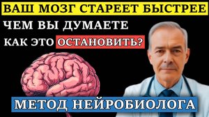 🔍 Как сохранить память на всю жизнь? Нейробиолог раскрывает 3 секретных метода!