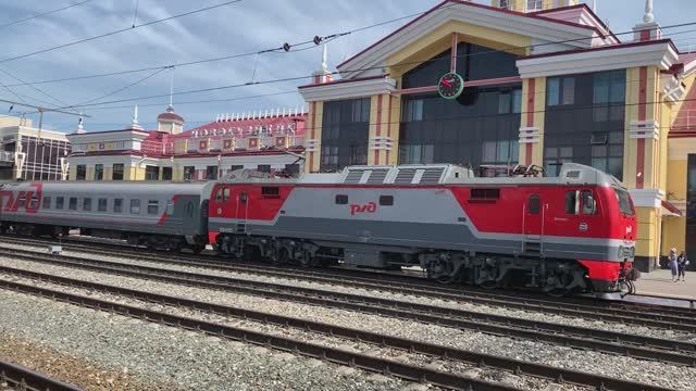 Новокузнецк: поезда России на ЖД-станции | Железная дорога в Сибири смотреть онлайн