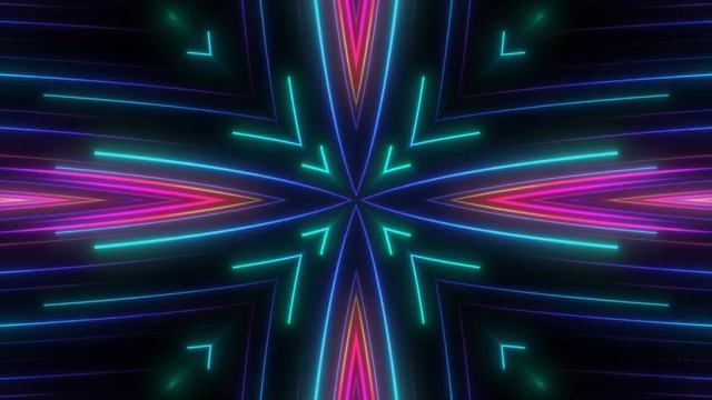 FREE BACKGROUND FOOTAGE: neon lights for music or streaming games in 4k смотреть онлайн