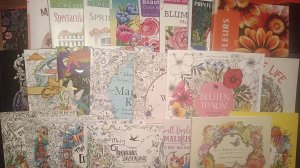 Хобби-блог: немного покупок, чем занимаюсь, планы по раскрашиванию на весну