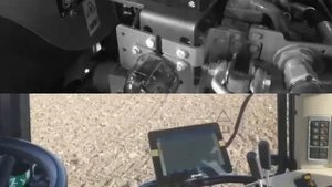 установка гидравлиского автопилота Trimble на трактор Massey Ferguson