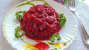 Икра из свеклы и моркови