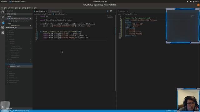 OpenStack Ansible Keystone Development