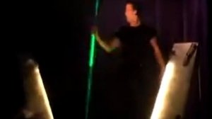 Фокус с лазером