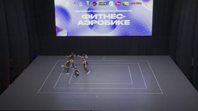 КРИСТАЛЛ - Аэробика 5 человек  девушки 11-13 лет отборочный тур - ЧЕМПИОНАТ И ПЕРВЕНСТВО РОССИИ