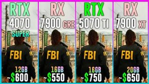 RTX 4070 SUPER vs RX 7900 GRE vs RTX 5070 TI vs RX 7900 XT - Test in 25 Games