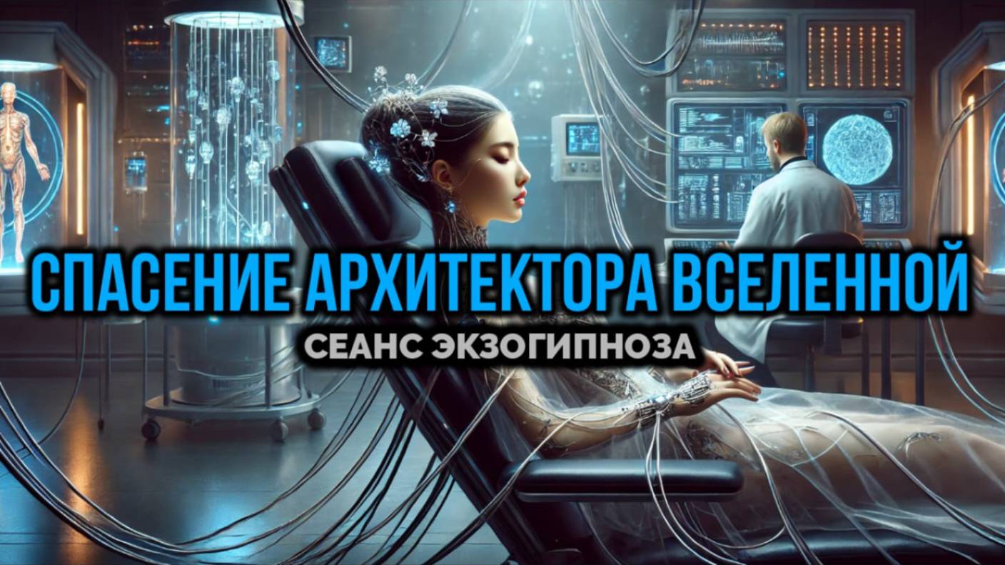 СПАСЕНИЕ АРХИТЕКТОРА ВСЕЛЕННОЙ: СЕАНС ЭКЗОГИПНОЗА