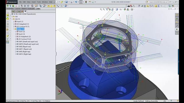 Pattern Toolpaths in HSMWorks смотреть онлайн