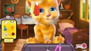 GAME treat kitten     ИГРА лечим котенка