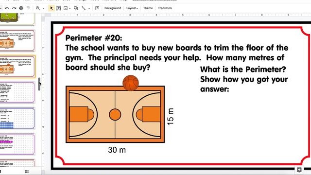Interactive Perimeter & Area Worksheets смотреть онлайн