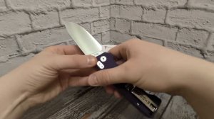 Нож складной! Shooziz Han 313! Violet ! 14c28n! American Lawman!