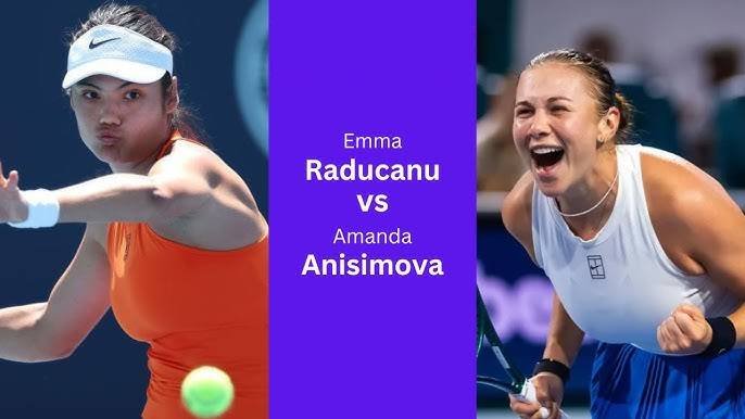 24.03.25. Эмма Радукану - Аманда Анисимова. WTA 1000 Miami. Anisimova Amanda - Raducanu Emma