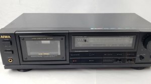 Aiwa AD-S37U, Стереофонический кассетный проигрыватель, , Дековый приемник-Сингапур-1988-год