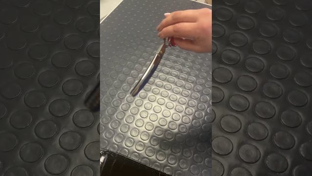 Ножницы для груминга полушанкерные изогнутые