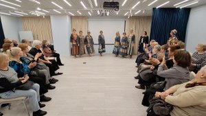 Лоскутные мотивы" коллекция Марины Латышевой.