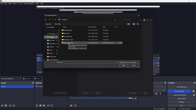 How to import a project file to Davinci resolve 18 смотреть онлайн