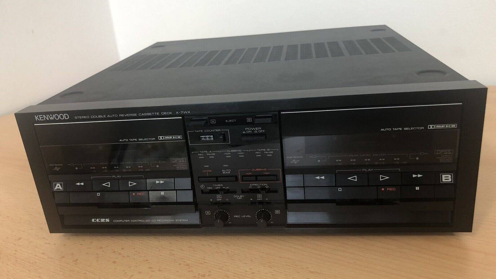 Кассетная Дека Kenwood X-7WX-Япония-1986-1987-год