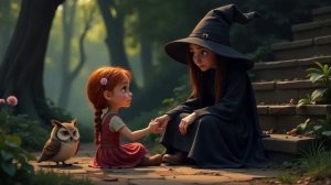 Арика разговаривает по душам с колдуньей  Глава 10_