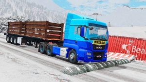 МАШИНЫ ПРОТИВ ЛЕЖАЧЕГО ПОЛИЦЕЙСКОГО В #9 😱| BeamNG.Drive | Бименджи Драйв