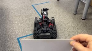 Корректировка шасси по маркеру. Программирование DJI Robomaster EP