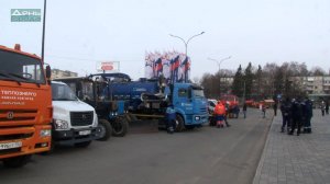 Смотр водооткачивающей техники и сводного аварийно-технического отряда состоялся в Московском районе