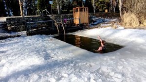 Праздничный заплыв на 8 марта в ЧГ