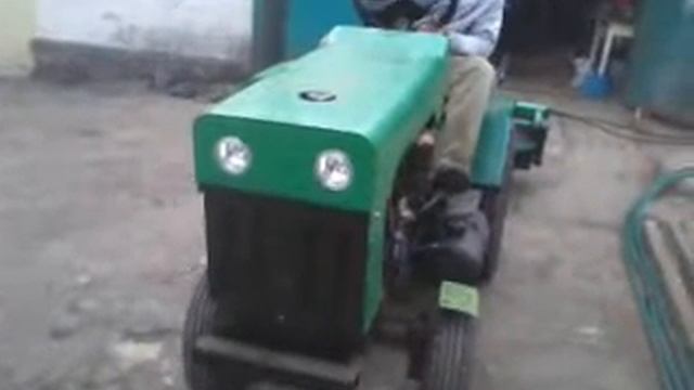 мини трактор с двигателем копейка смотреть онлайн