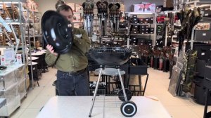 Start Grill Круглый угольный гриль 17 дюймов 43,5 см DERBY с термометром