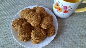 Печенье из моркови, овсянки и ореха. Хрустящие и вкусные!