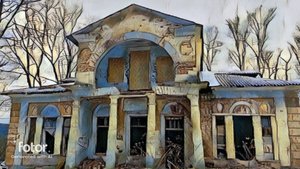Заброшенная усадьба Ляхово девятнадцатого века постройки достопримечательности Московской области.