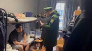 Военные следователи провели рейд по проверке воинского учета