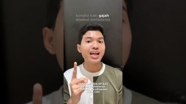 baru tahu gigitan nyamuk yang nularin kaki gajah #kakigajah #elefantiasis #setauekida #youtubehealt смотреть онлайн