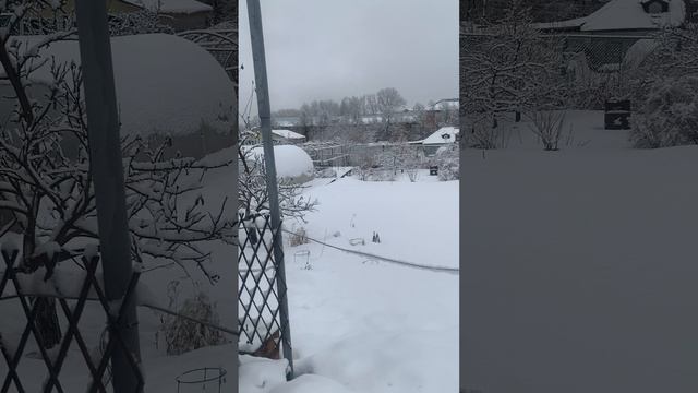 Снова выпал снег!