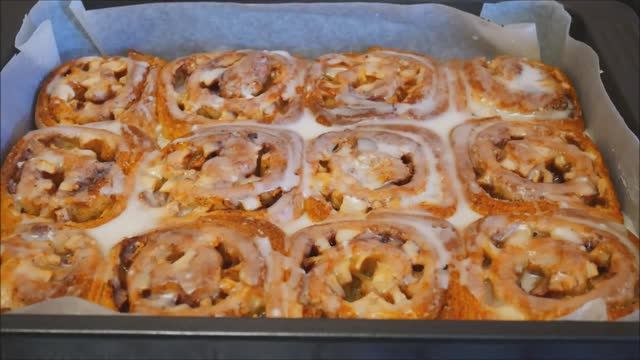 УЛИТКИ творожные с яблоками и корицей Рецепт ТЕСТА Очень ВКУСНАЯ ВЫПЕЧКА рецепт