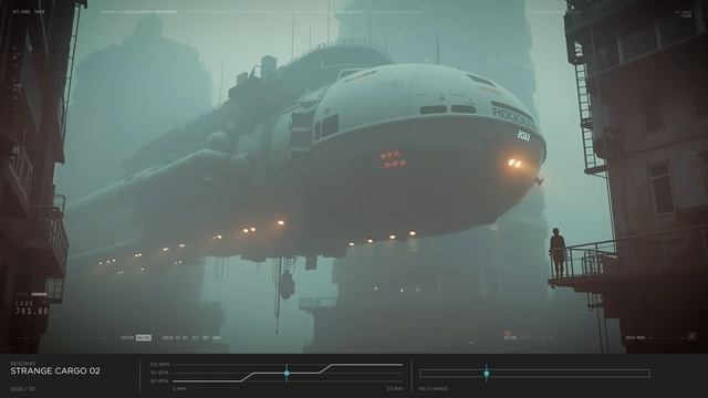 STRANGE CARGO 02 ⧸ Mysterious electro space music