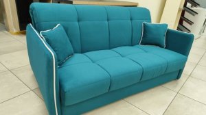 Диван-аккордеон А1 подлокотники с кантом