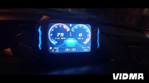 Бортовой компьютер HUD OBD + GPS P25
