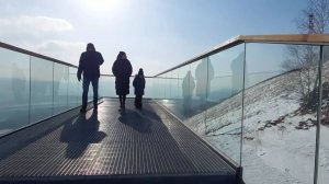 Смотровая площадка. Николаевская сопка.Красноярск