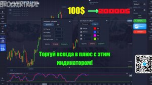Торгуй всегда в плюс с этим индикатором!!!!Маарафон со 100$ до 20000$! День второй