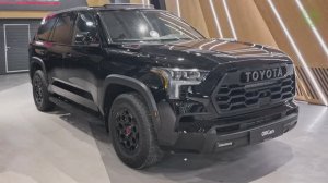 Toyota Sequoia TRD PRO 2025 - Звук, интерьер и экстерьер