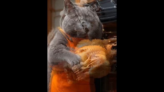 Рецепт запечённого гуся от кота