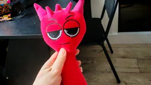 спрунки для детей, мягкая игрушка спрунки красный играем