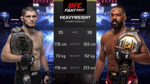 Хабиб Нурмагомедов против Джона Джонса Полный бой - UFC 5