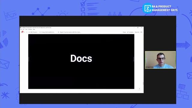 BA & Product Management Day | EPAM Docs - building an business process using no-code platform