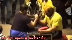 The 65 Years Old Armwrestling Legend Richard Lupkes