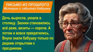 Истории из жизни. Письмо из прошлого