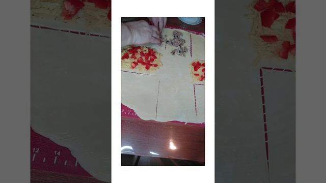 Катлама с мясом, картофелем и красным болгарским перцем
