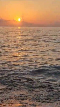 Закат. Море.