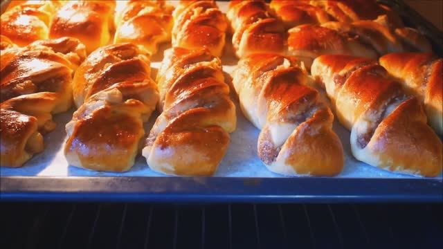 рецепт БУЛОЧКИ с КОРИЦЕЙ ЯБЛОКАМИ ОРЕХАМИ булочки тесто на булочки рецепт выпечка рецепты Buns