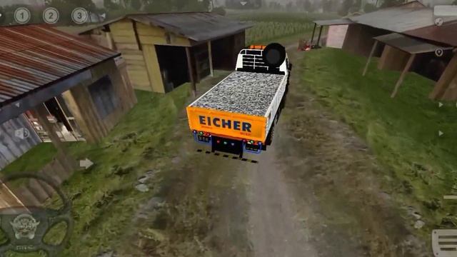 New Mod Eicher Tipper  Truck  For Bus simulator Indonesia #bussid #trending #viral #gaming [new mod